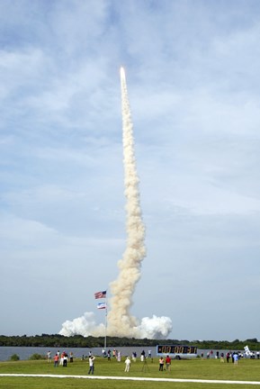 Framed Space Shuttle from Kennedy Space Center Print