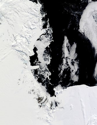 Framed January 18, 2010 - Ross Sea, Antarctica Print