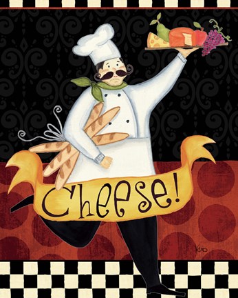 Framed Bon Appetit IV Print