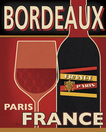 Framed Bordeaux Print
