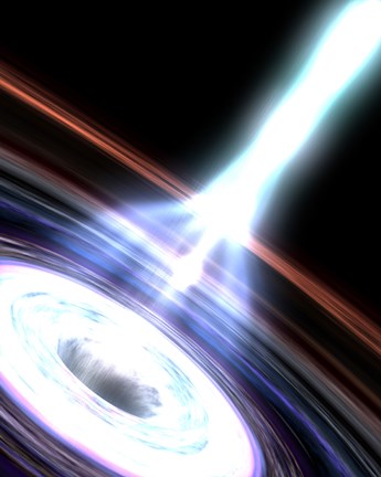 Framed Gamma Rays in Galactic Nuclei Up Close Print