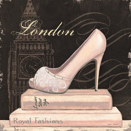 Framed City Style Square IV Print