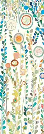 Framed Under the Rain Panel II White Print