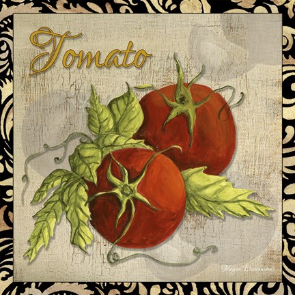 Framed Vegetables 1 Tomatoes Print
