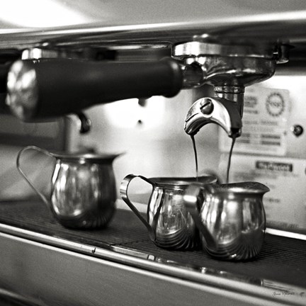 Framed Coffeehouse II Print