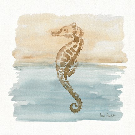 Framed Sand and Sea IV Print