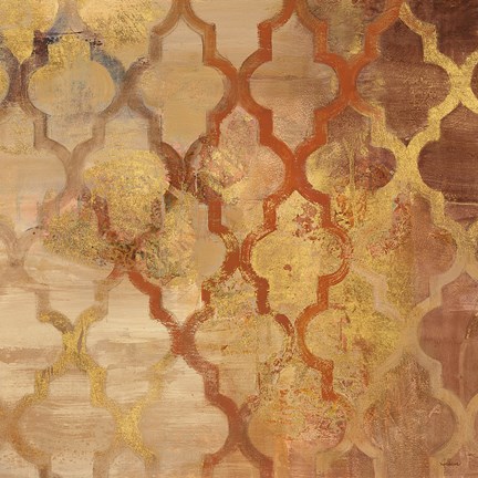 Framed Gilded Rocking Moroccan Print