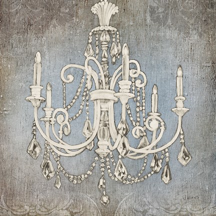 Framed Luxurious Lights III Print