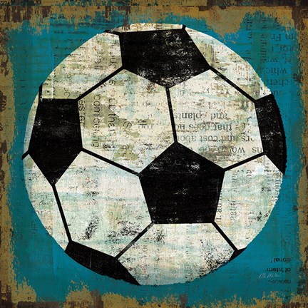 Framed Ball IV Print