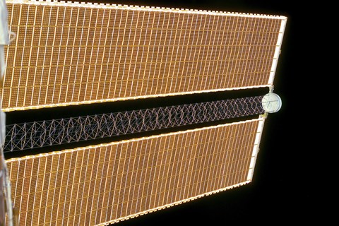 Framed Starboard Solar Array Wing Panel Print