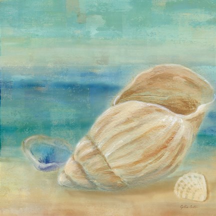 Framed Horizon Shells II Print