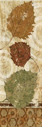 Framed Golden Autumn Panel II Print