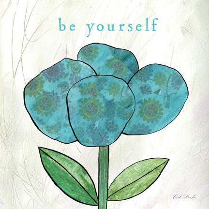 Framed Paper Flower I Print