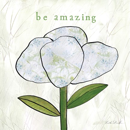 Framed Paper Flower IV Print