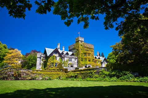 Framed Vancouver Island, Hately Gardens, Royal Roads Print