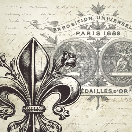 Framed All About Paris I Print