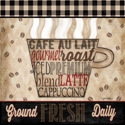 Framed Premium Coffee I Print