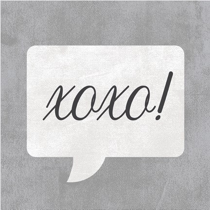 Framed Text Me IV Print