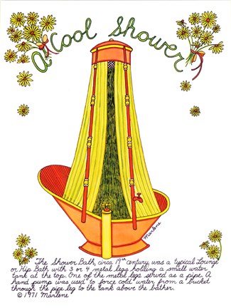 Framed Cool Shower Print