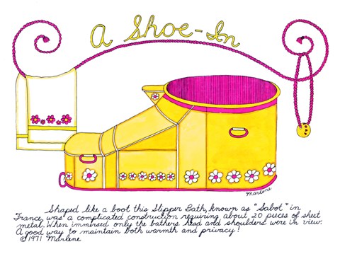 Framed Shoe In Print