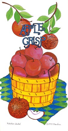 Framed Apple Crisp Print