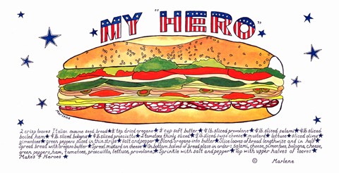 Framed My Hero Print