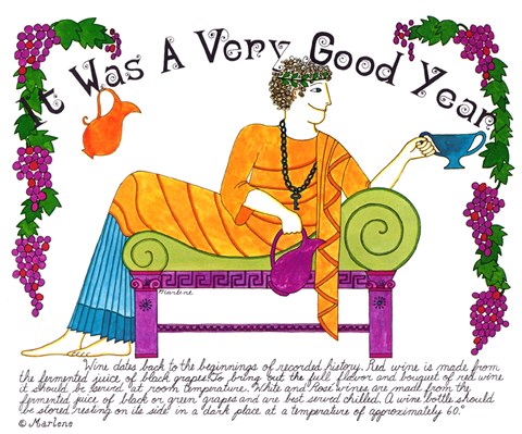 Framed Was A Very Good Year Print