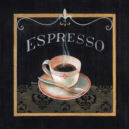 Framed Espresso Print