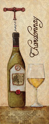 Framed Chardonnay Print