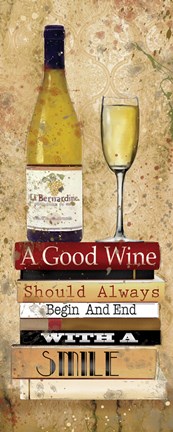 Framed Good White Print