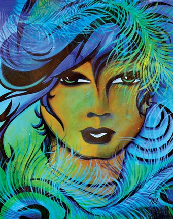 Framed Urban Glam II Print