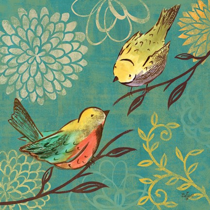 Framed Elegant Chickadee I Print