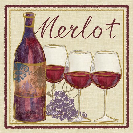 Framed Bottled Bliss I Print