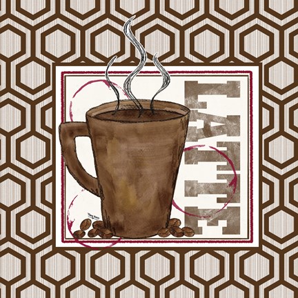 Framed Modern Coffee II Print