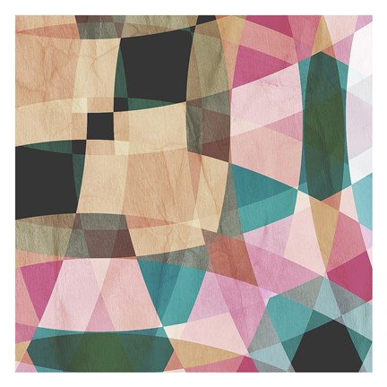 Framed Geometric Design 2 Print