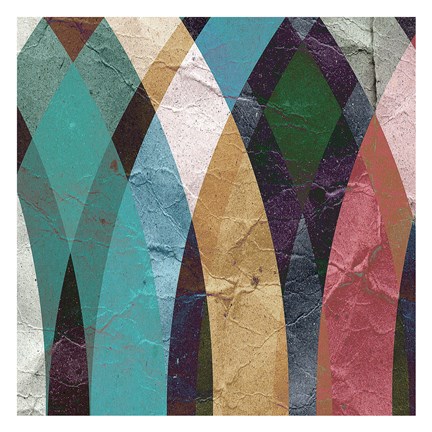 Framed Geometric Design 3 Print