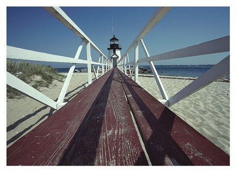 Framed Light House Print