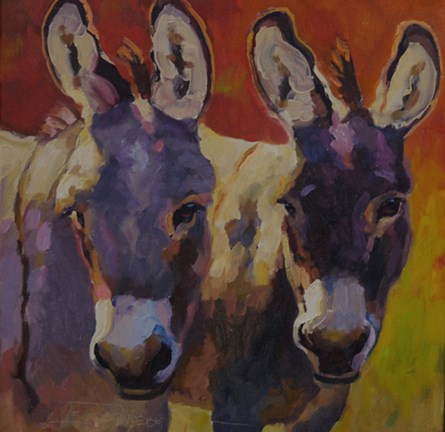 Framed Melvin Maybelle Print