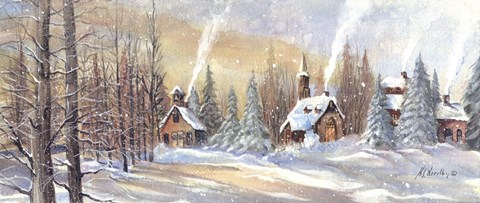 Framed Winter Day Print