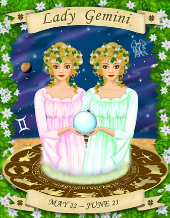 Framed Gemini Print