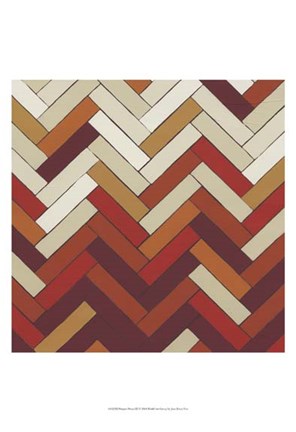 Framed Parquet Prism III Print