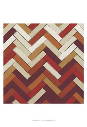 Framed Parquet Prism IV Print