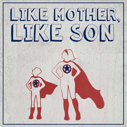 Framed Little Hero II Print