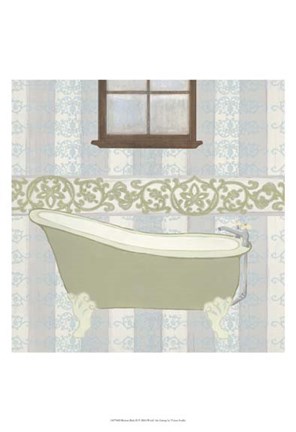 Framed Riviera Bath II Print