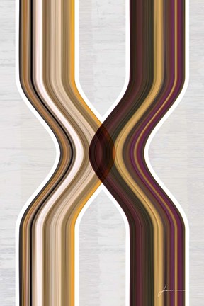 Framed Modern Dance II Print