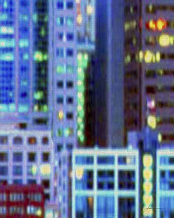 Framed Metropolitain II Print