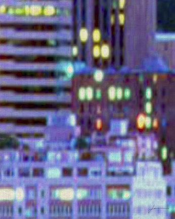 Framed Metropolitain IV Print