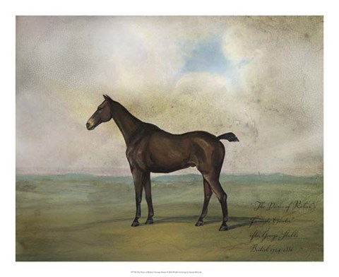 Framed Prince Rohan&#39;s Favorite Hunter Print
