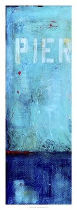 Framed Pier 34 I Print