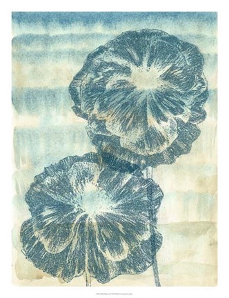 Framed Playful Papavers I Print